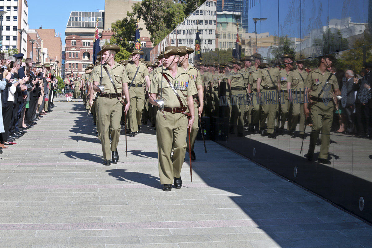 Members of the 7th Battalion, the Royal Australian Regiment and 10/27th Battalion, the Royal Australian Regiment.