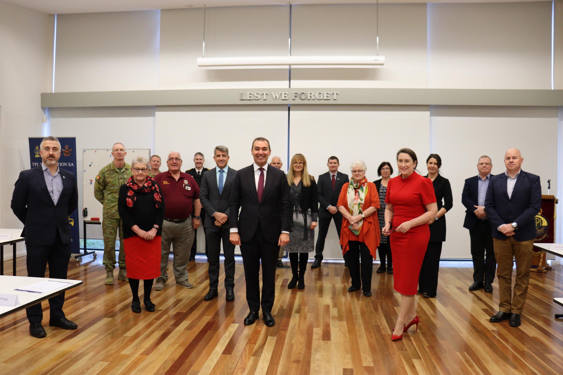 South Australian Veterans Advisory Council (VAC) meeting at TPI House with Premier Stephen Marshall and the Minister for Veterans’ Affairs