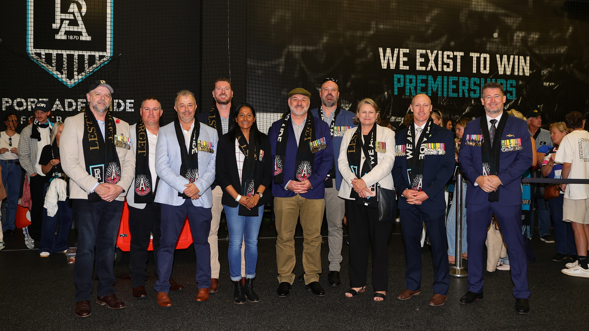Photo of the Port ADF Veterans Program alumni group