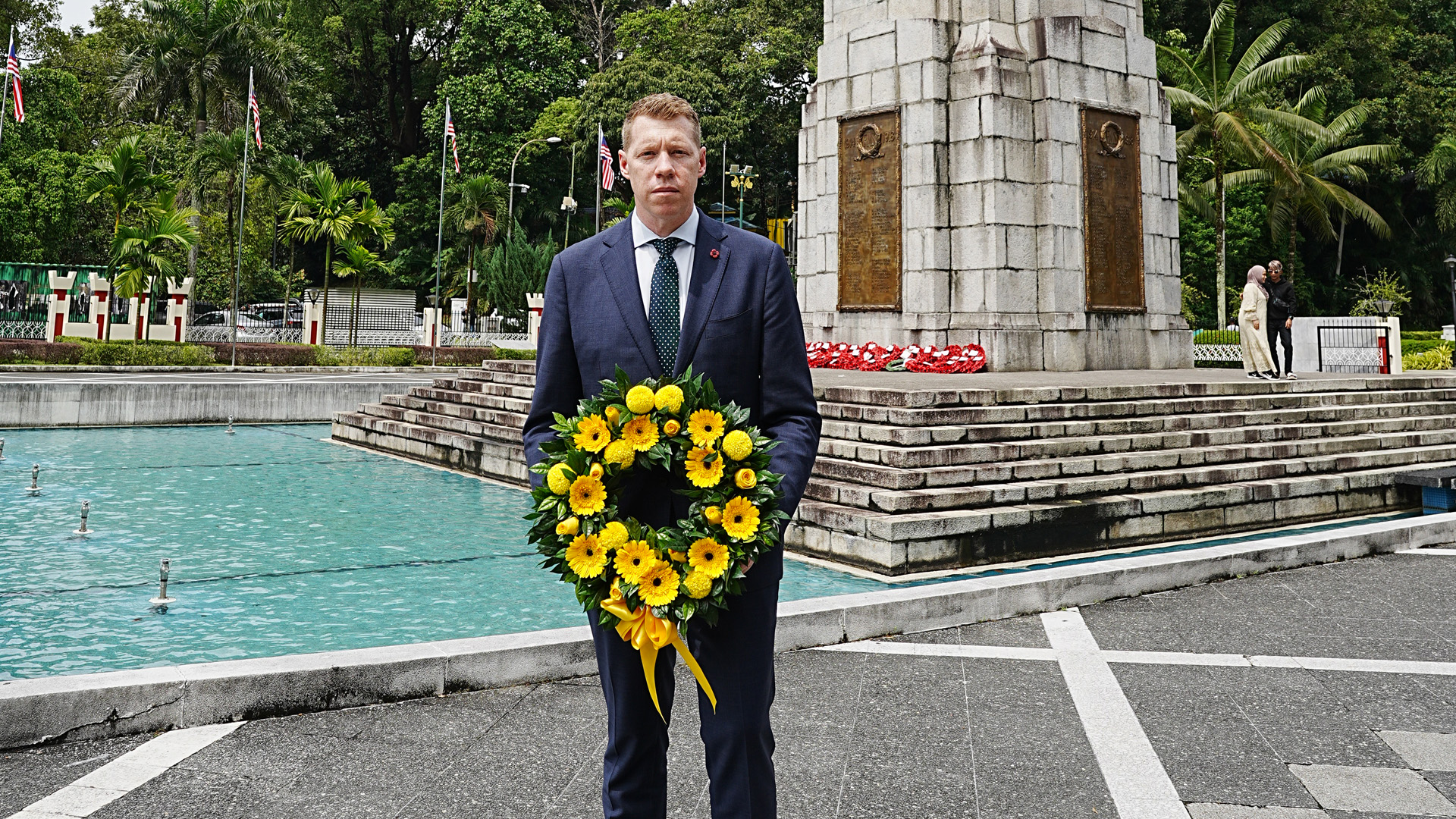 Veterans’ Affairs Minister Joe Szakacs has visited the Malaysian National Monument in Kuala Lumpur, honouring those who lost their lives in pursuit of the country’s independence during the Second World War and the Malayan Emergency.