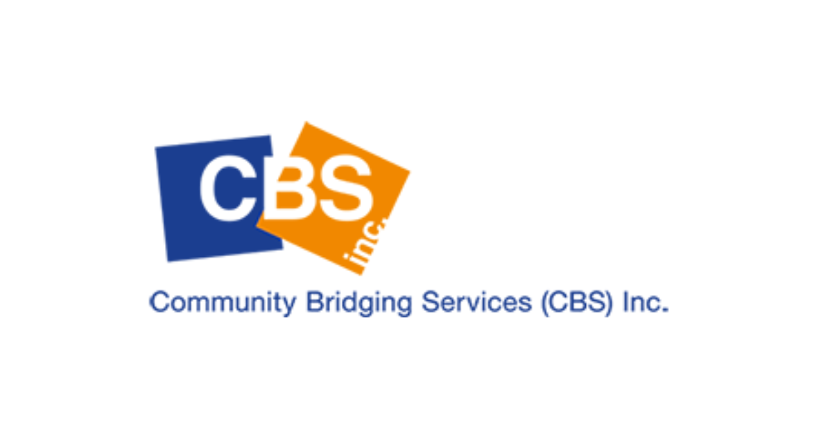 Community Bridging Services (CBS) Inc. colour logo on white background