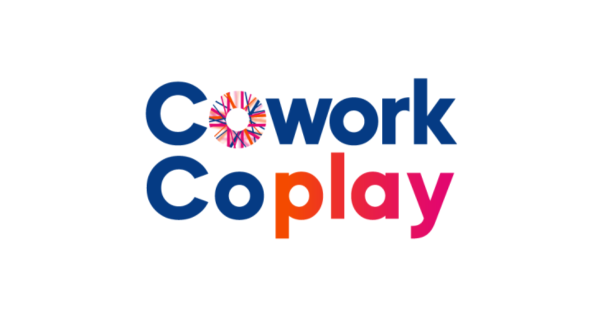 Cowork Coplay logo in full colour on white background