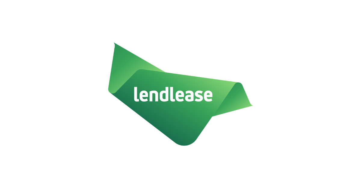 Lendlease logo on white background