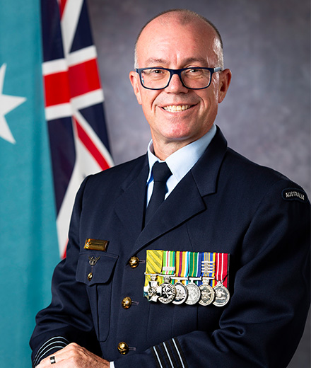 Royal Australian Air Force personnel in uniform