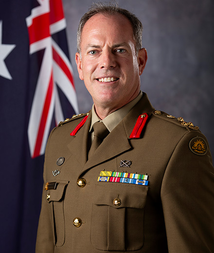 Australian Army 10th Brigade personnel in uniform