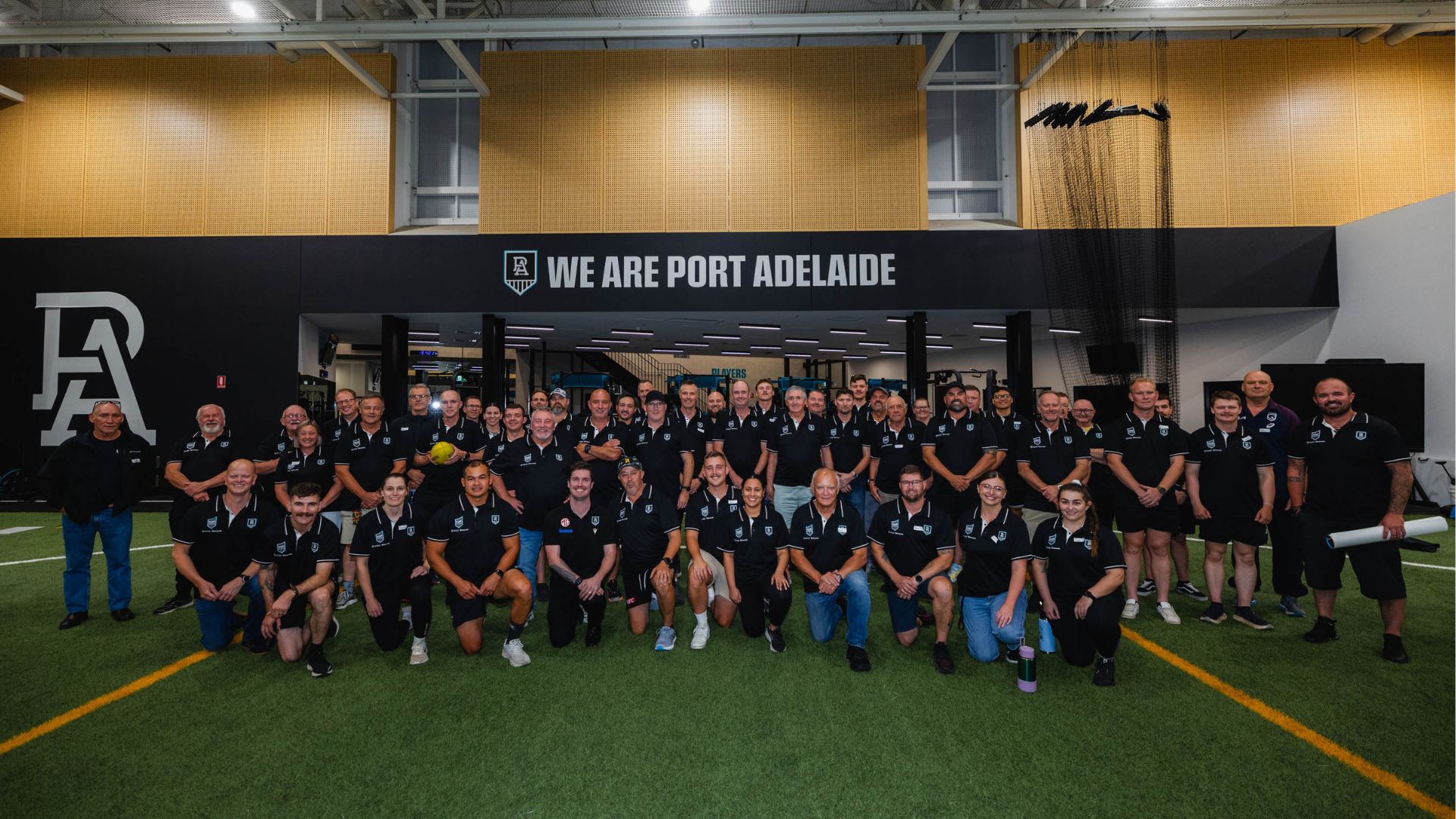 Port Adelaide Football Club ADF Veterans Program team