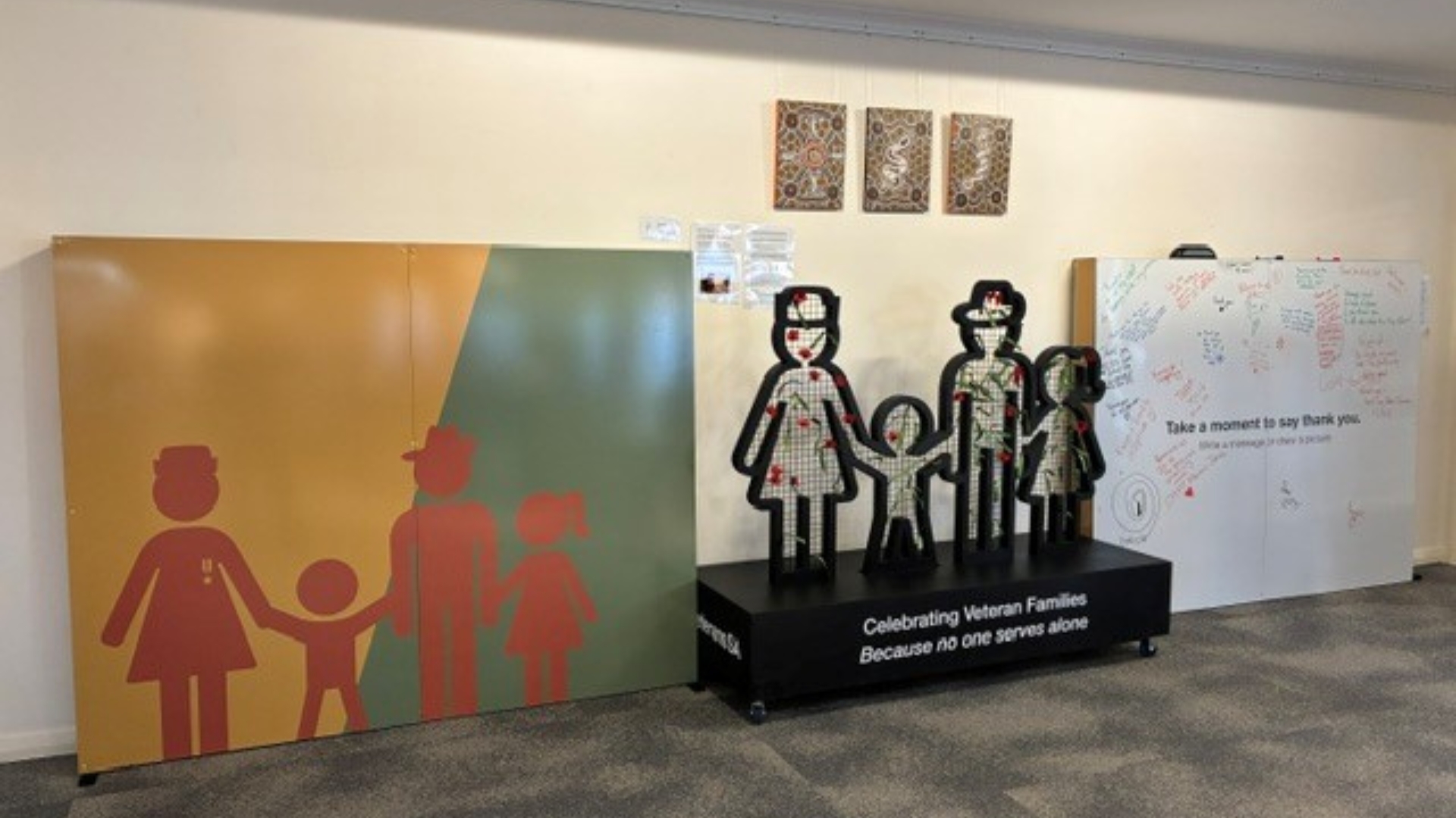 Family art installation
